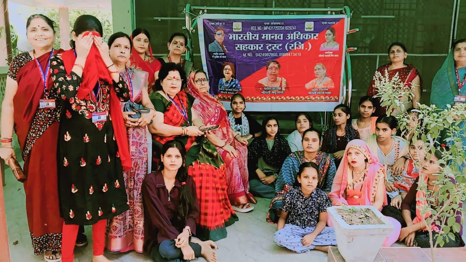भिंड में भारतीय मानव अधिकार सहकार ट्रस्ट द्वारा बेटियों के लिए जागरूकता कार्यक्रम, शिक्षा एवं संस्कार पर दिया गया विशेष जोर