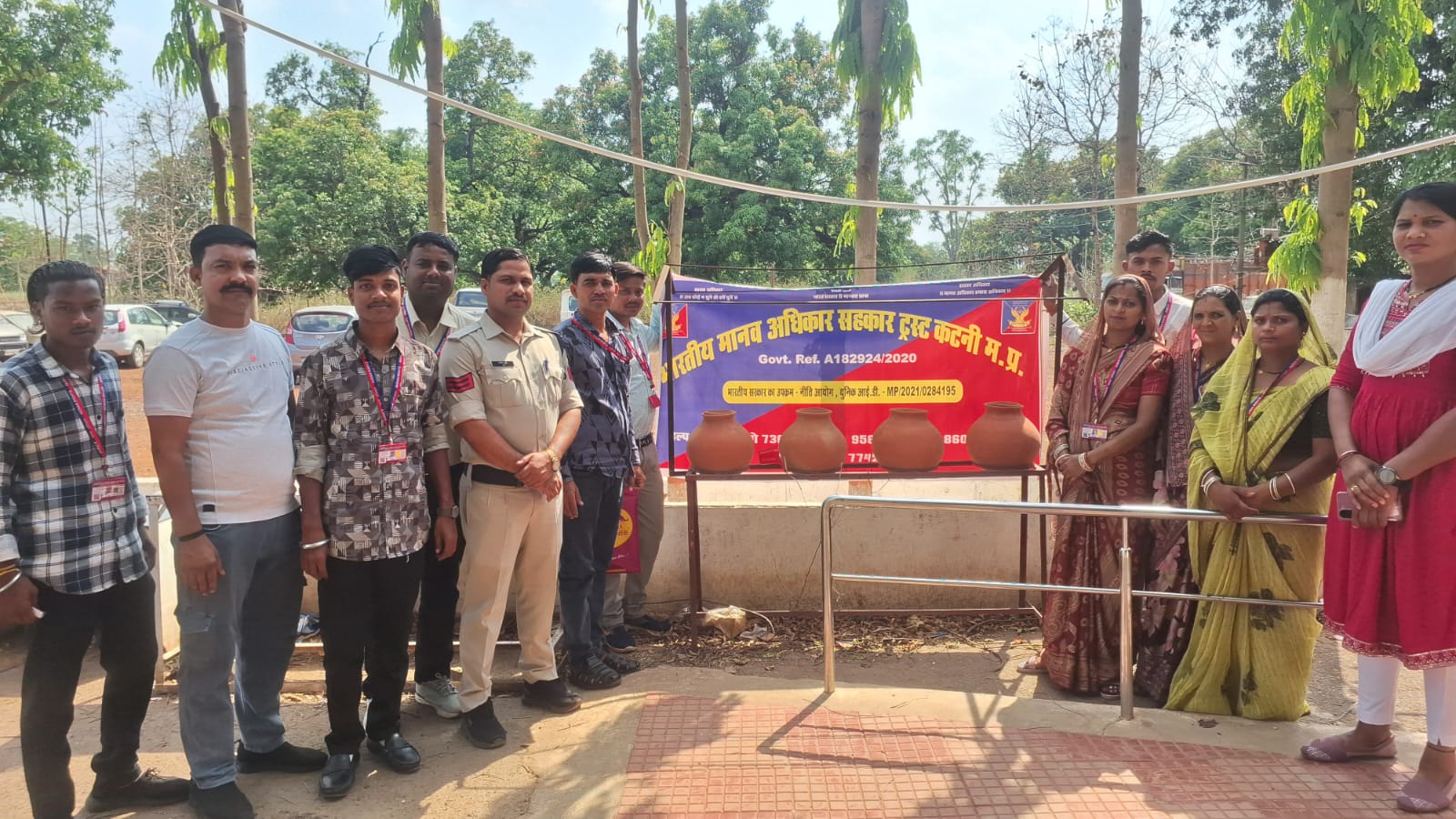 भारतीय मानव अधिकार सहकार ट्रस्ट द्वारा कटनी जिले के थाना सलीमनाबाद में जनजागरूकता एवं सम्मान कार्यक्रम आयोजित